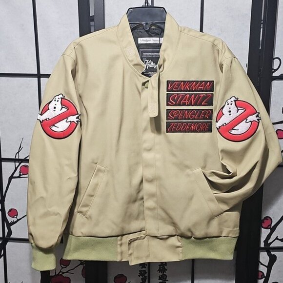 Ghostbusters Who You Gonna Call Work Jacket Size Small New - Picture 2 of 12